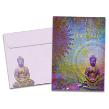 Load image into Gallery viewer, TF Card- Gratitude Buddha, Thank You 17829