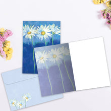 Load image into Gallery viewer, TF Card- Daisies On Blue, All Occasion 19390
