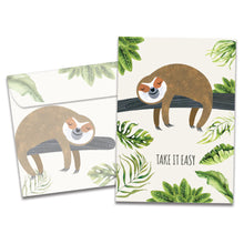 Load image into Gallery viewer, TF Card- Sloth Slow Lane, Get Well 19592