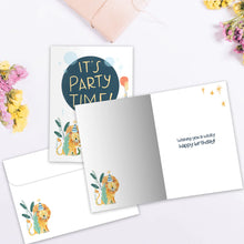Load image into Gallery viewer, TF Card- Party Time Animals, Birthday 20645