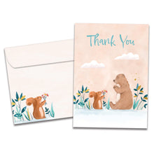 Load image into Gallery viewer, TF Card- Squirrel Bear Thanks, Thank You 22201