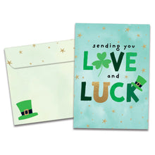 Load image into Gallery viewer, TF Holiday Card- Lucky Hat, St. Patrick's Day 22450