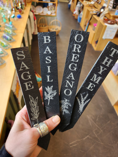 Slate Garden Markers & Planters Are Back!