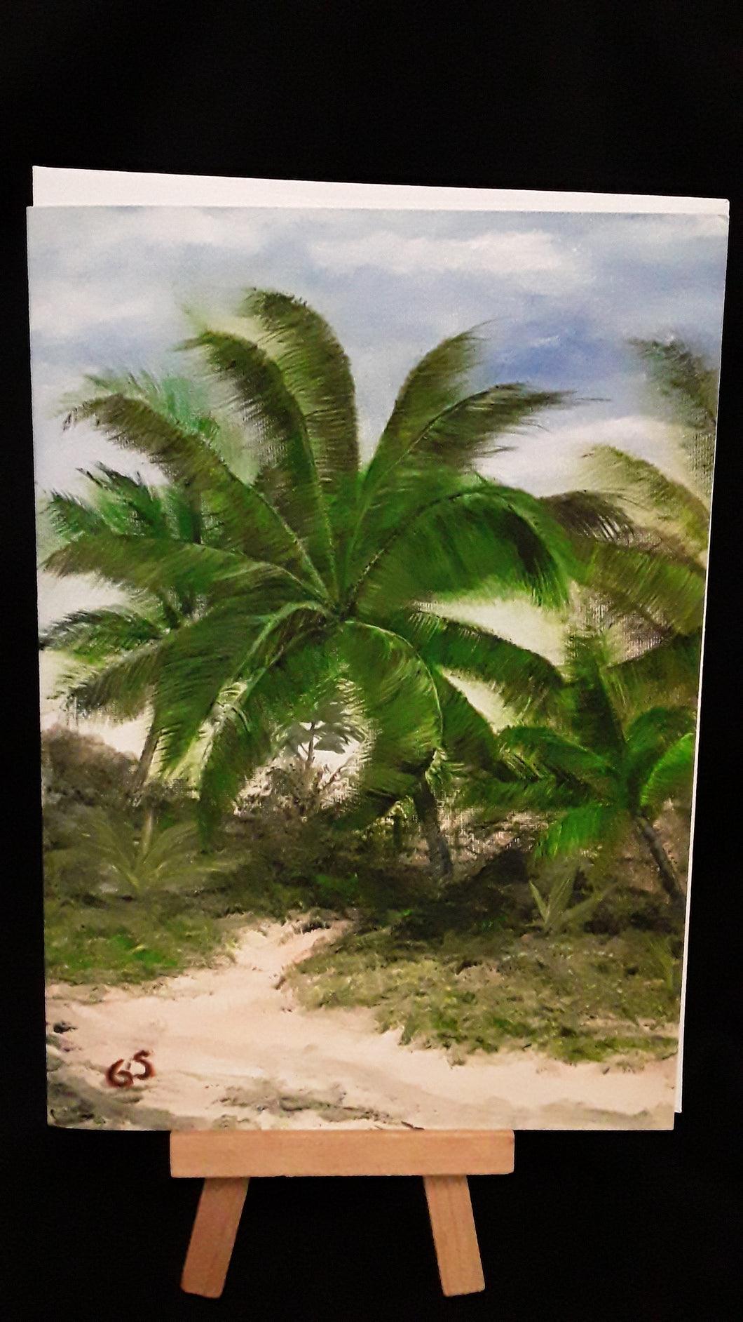 Card- Island Palms