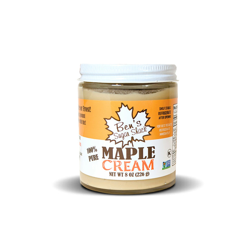 Maple Cream- 8 oz Glass Jar