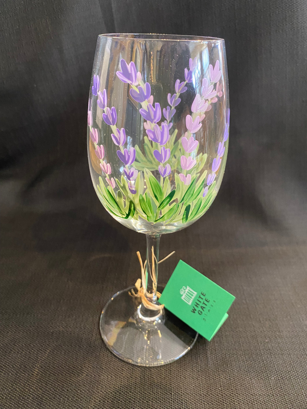 Wine Glass- Lavender