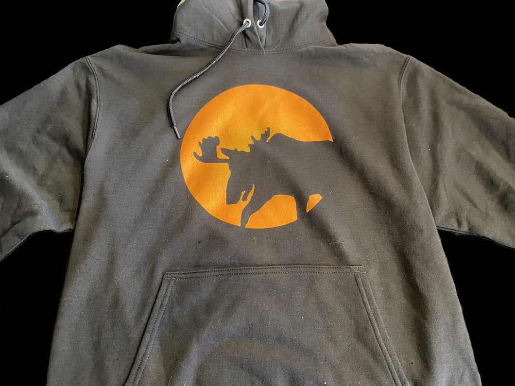 Hoodie S Full Moon Moose Small