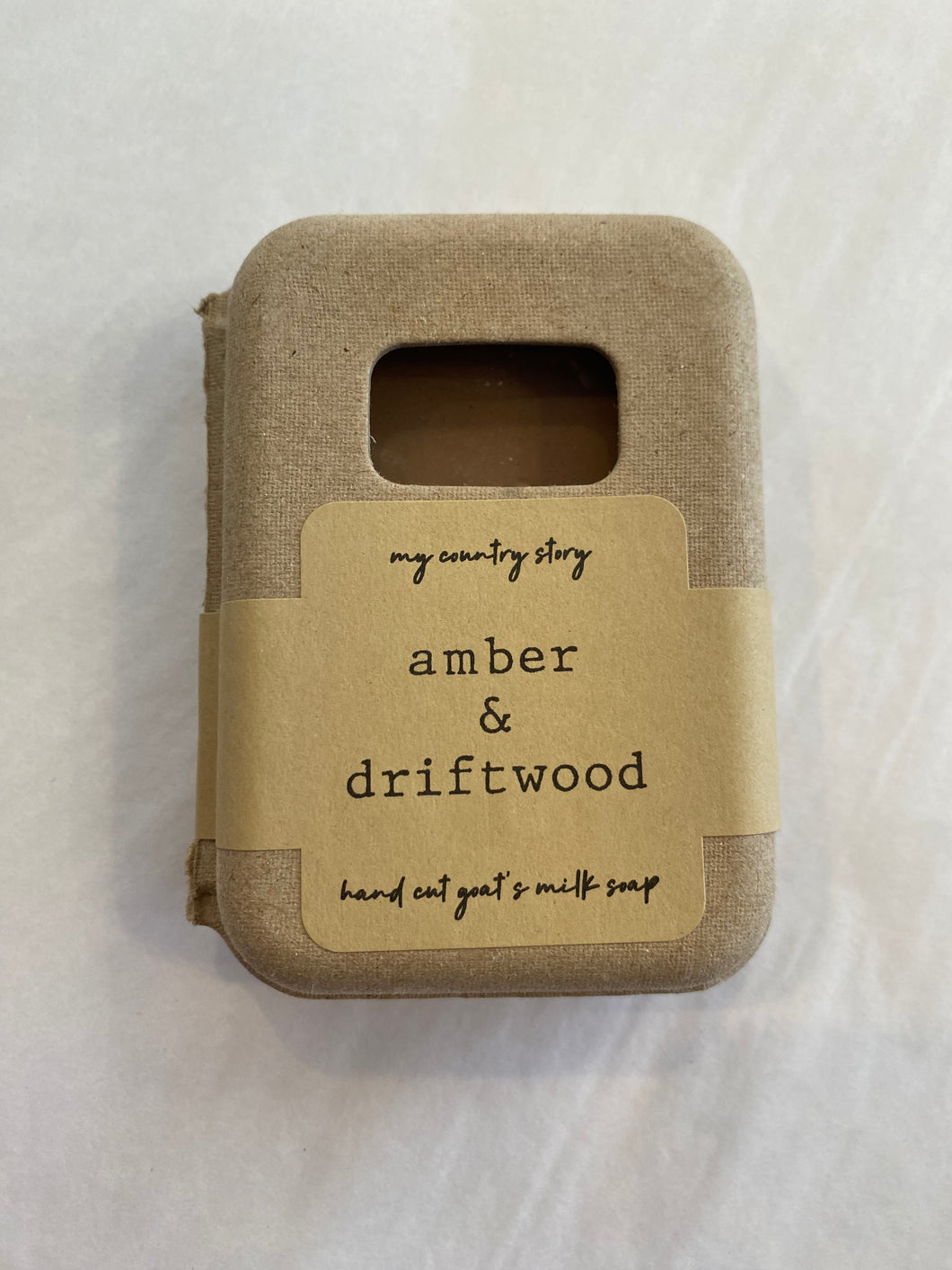 Amber & Driftwood Goat's Milk Soap
