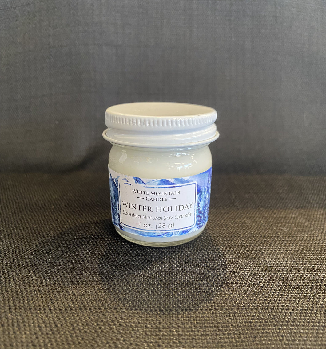 Winter Holiday 1 oz. Soy Candle-1 oz.