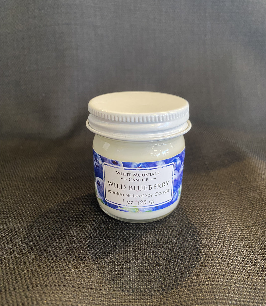 Wild Blueberry 1 oz. Soy Candle-1 oz.