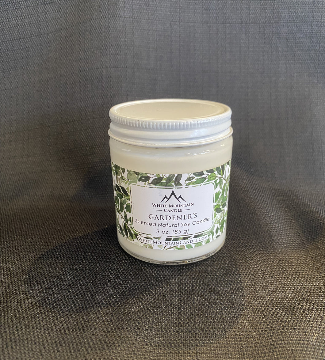 Gardener's 3oz Soy Candle