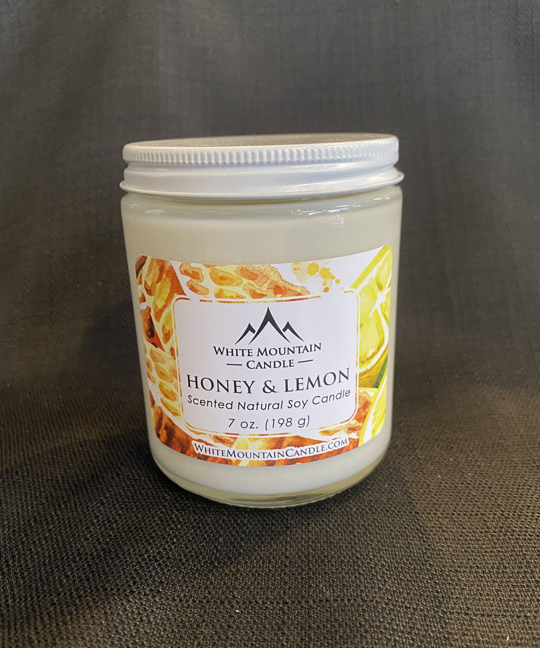 Honey Lemon 7 oz. Soy Candle-7 oz.