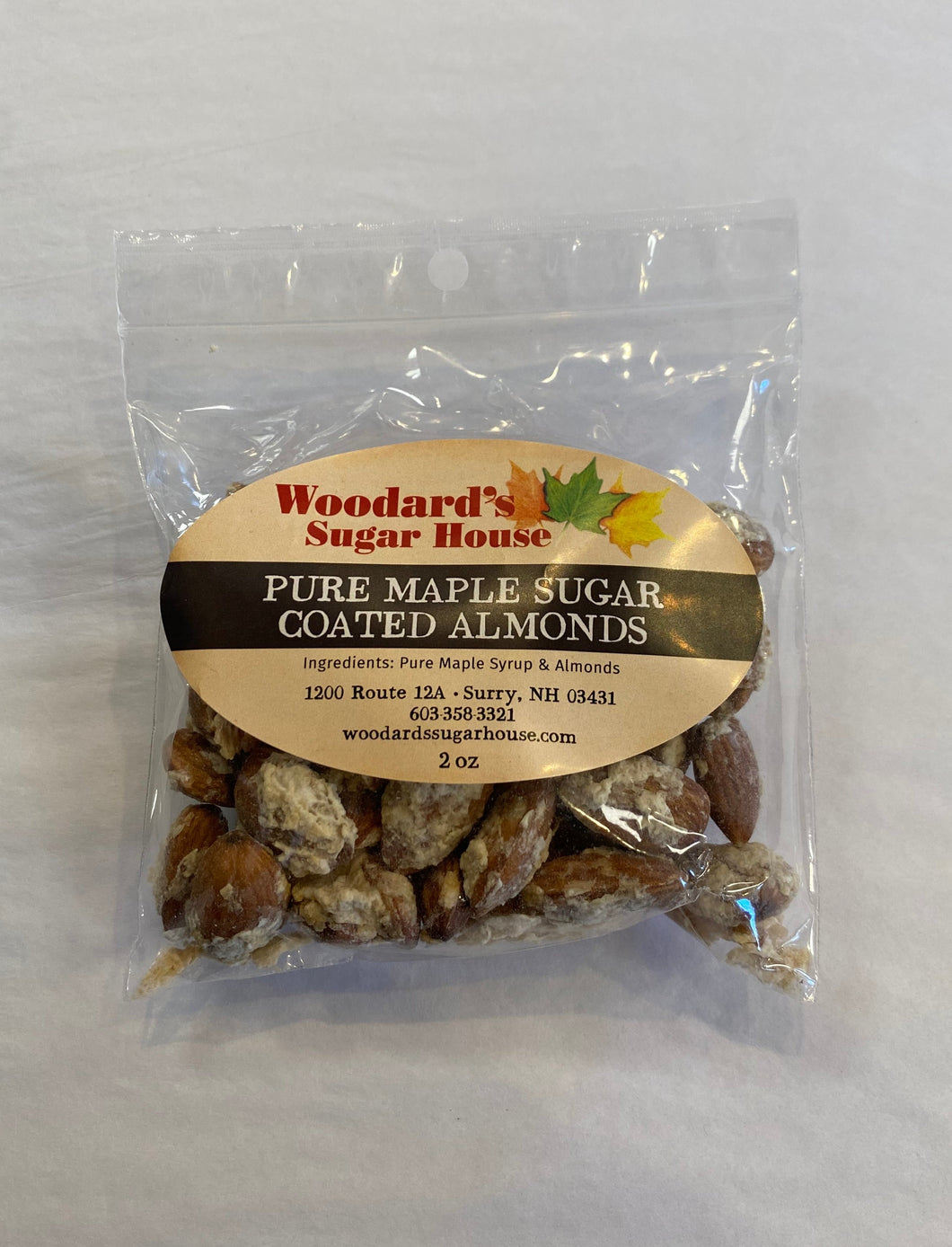 Maple Candy- Almonds 2oz-2 oz