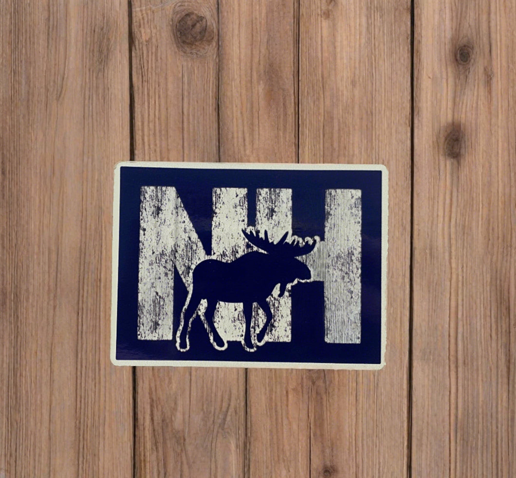 Decal - Blue NH Moose MNNHNM2DE