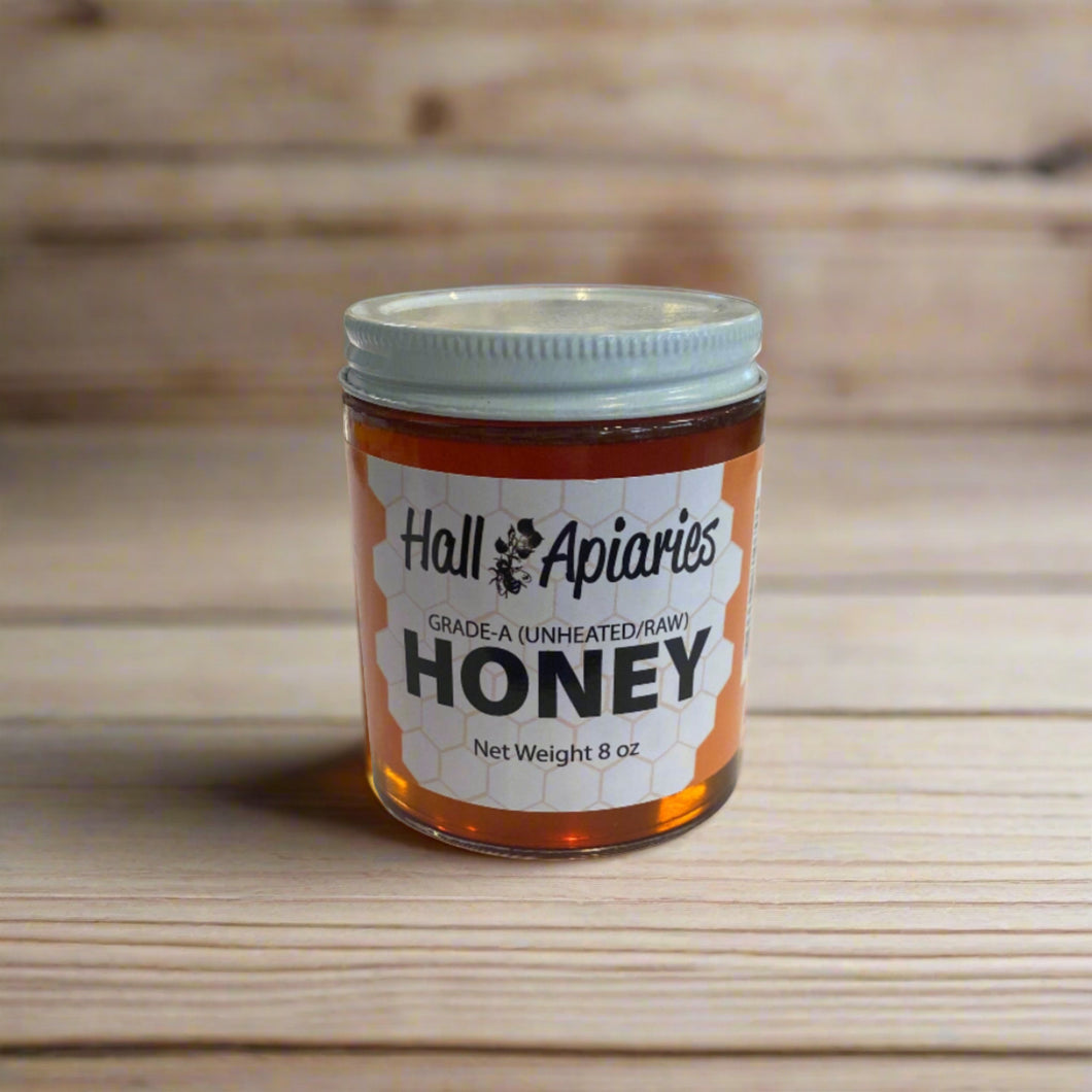 Hall Apiaries- Honey 8oz-8oz