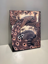 Load image into Gallery viewer, Print- &quot;Sleep&quot; Raccoon &amp; Peacock
