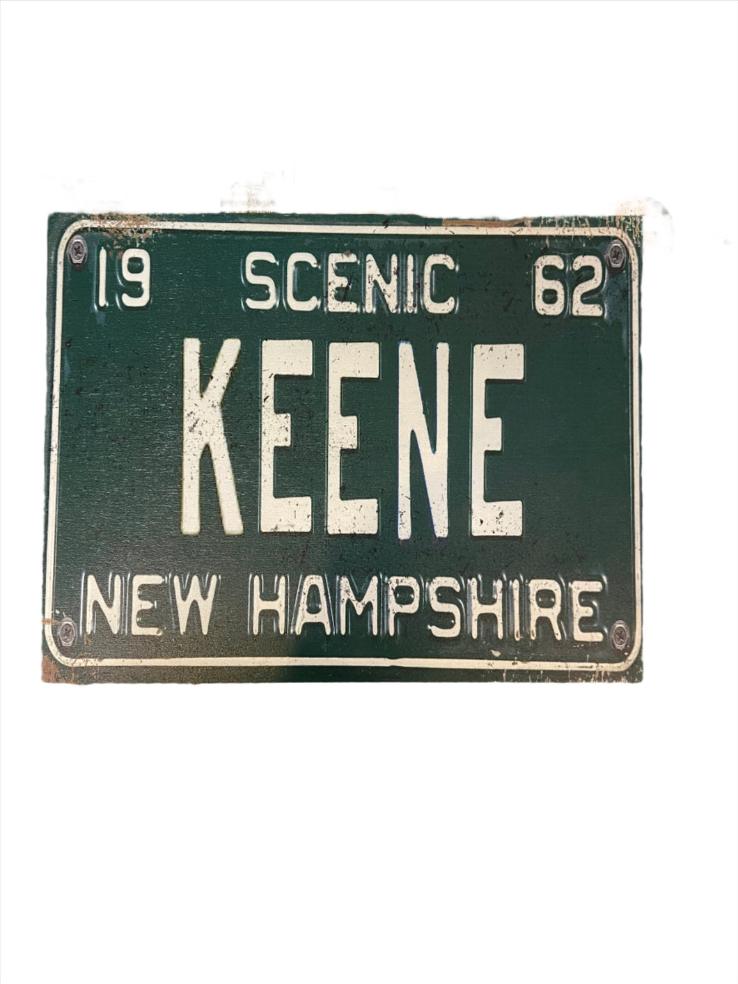 Box Print- License Plate