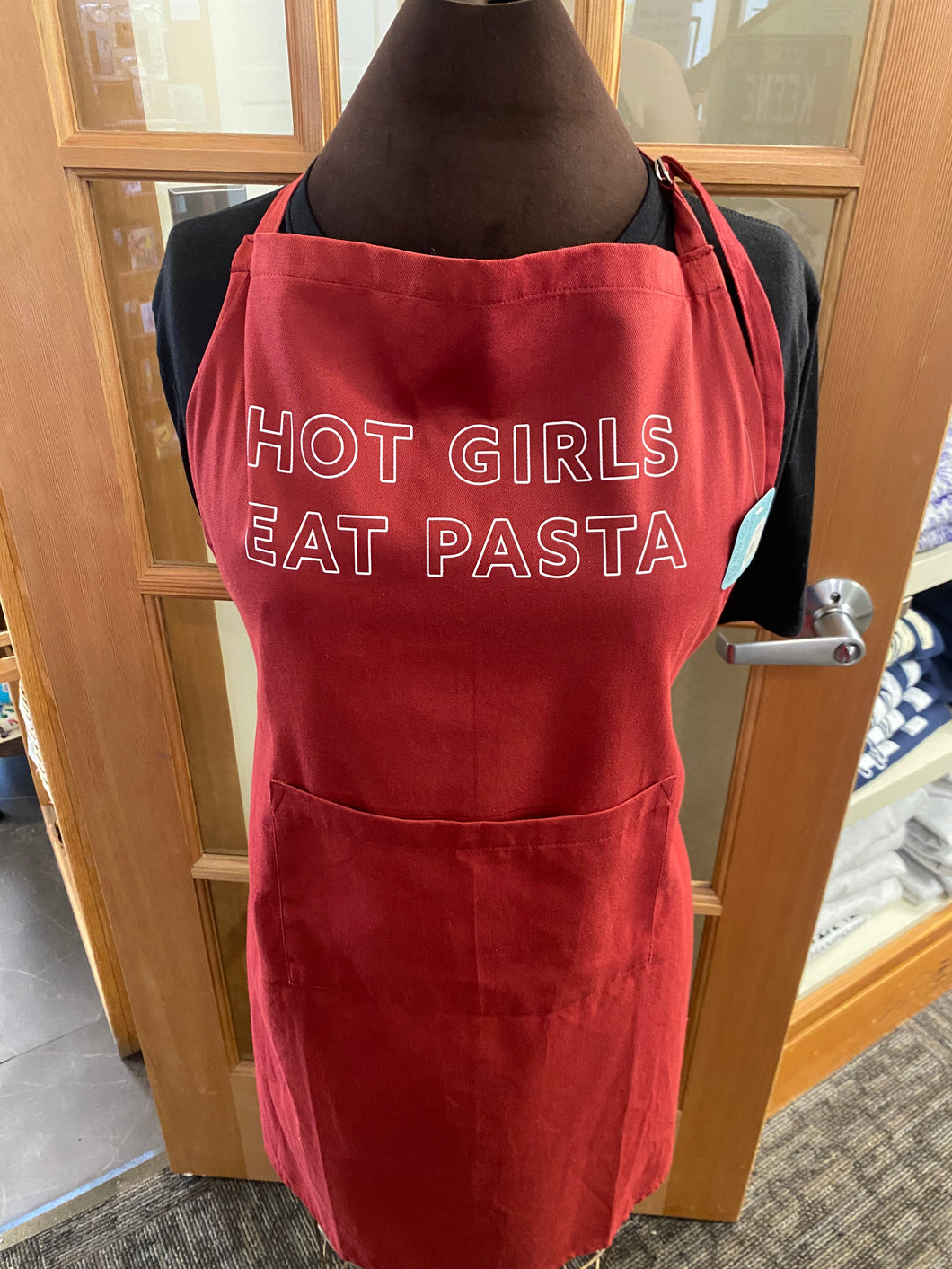 Apron- Hot Girls Eat Pasta