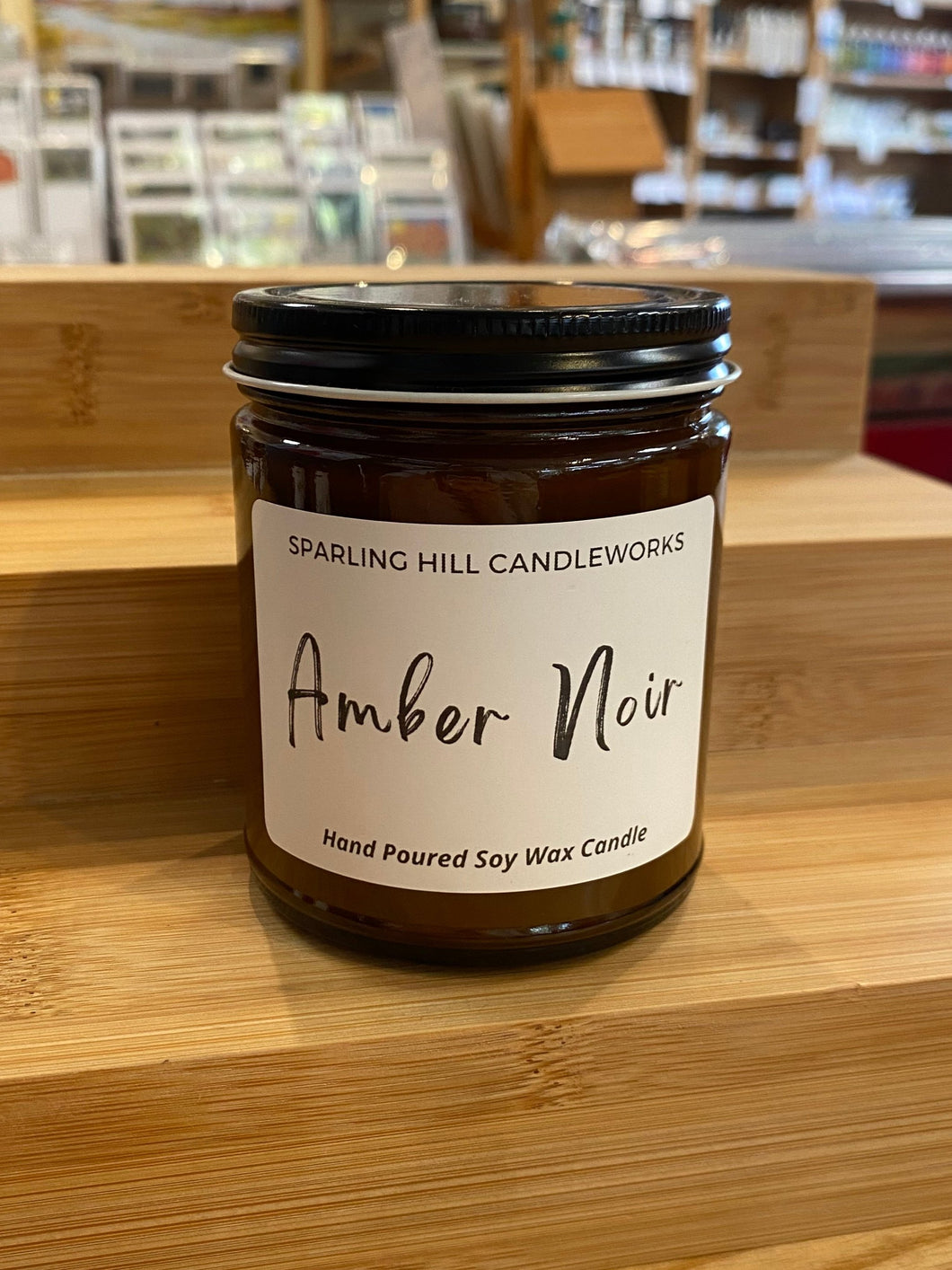 Jar- Amber Noir