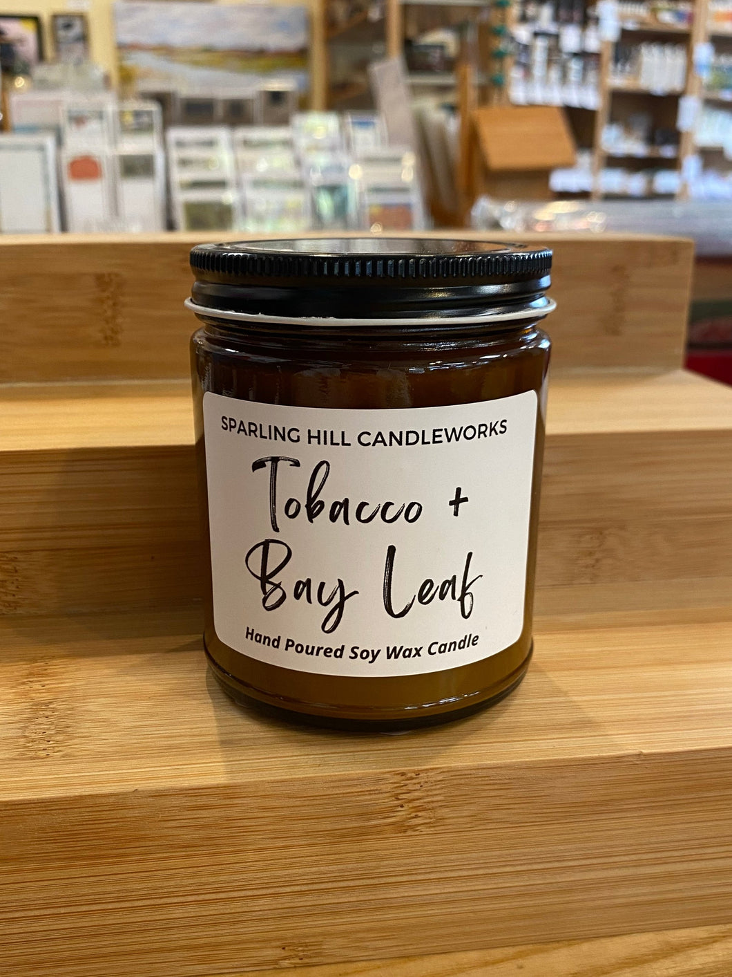 Jar- Tobacco & Bay Leaf