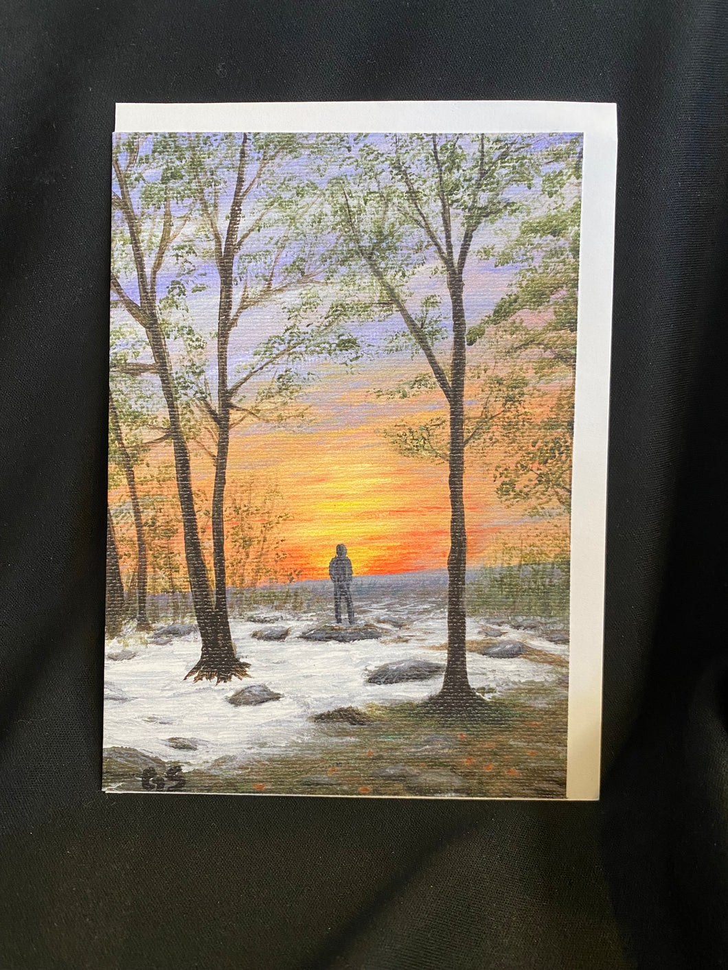 Card- Winter Silhouette-5x7