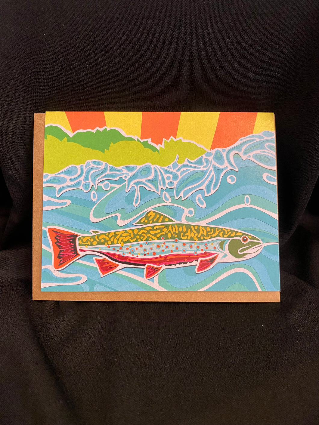 Card-  Brook Trout