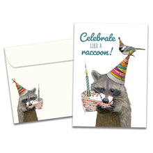 Load image into Gallery viewer, TF Card- Like A Raccoon, Birthday 22099
