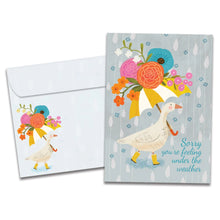 Load image into Gallery viewer, TF Card- Under the Weather, Get Well 22215
