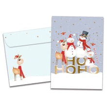 Load image into Gallery viewer, TF Holiday Card- Snowy Fun, Christmas 22330
