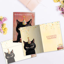 Load image into Gallery viewer, TF Card- Hairballs Happen, Birthday 22482
