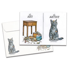 Load image into Gallery viewer, TF Card- Cat Artist, Birthday 22518
