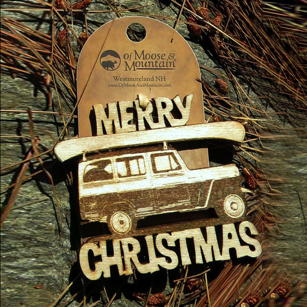 Ornament - Christmas Truck Wagon