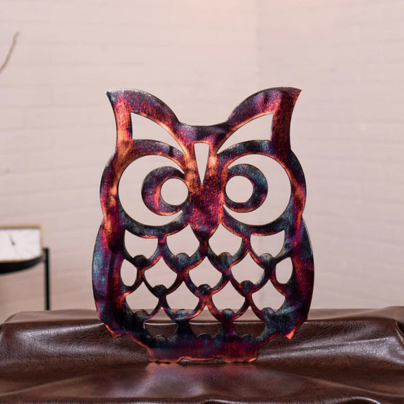 Copper Sign - Hubert the Owl