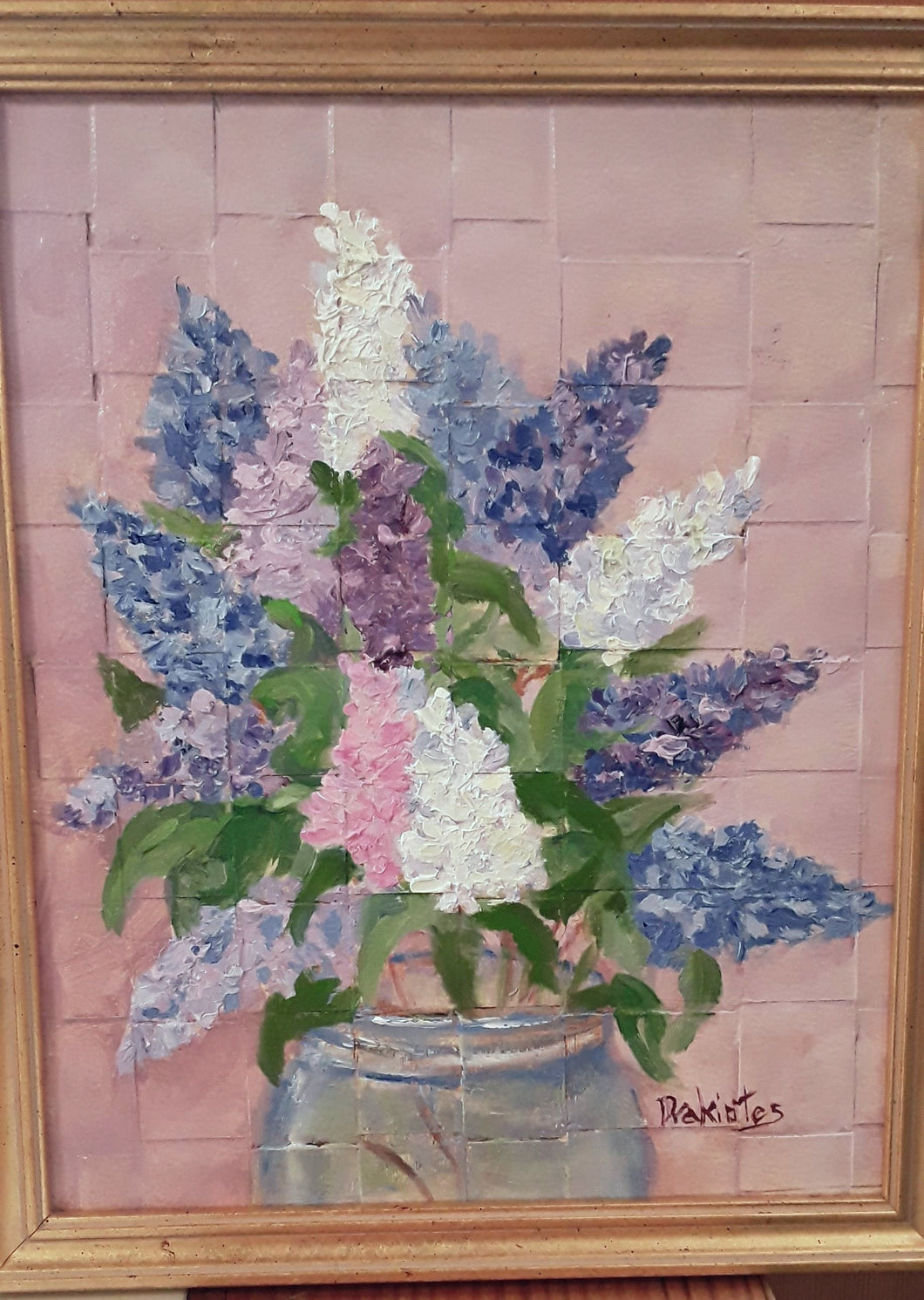 Painting- Lilac Bouquet 8x10
