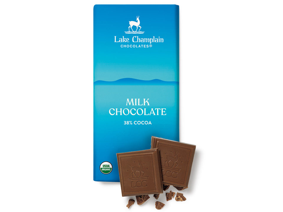 Organic Bar 38% Milk Chocolate